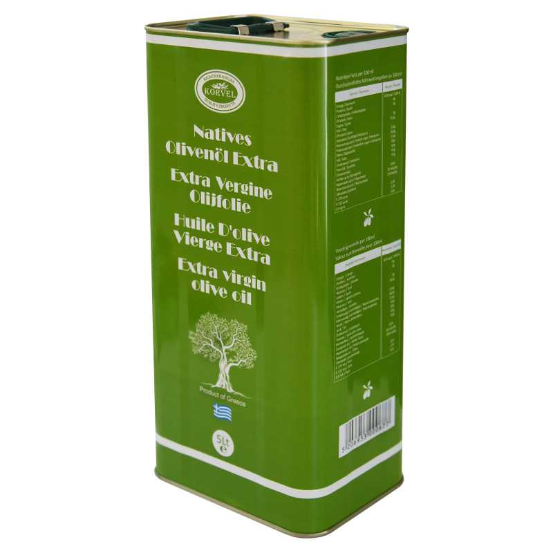 Korvel Greek Extra Virgin Olive Oil – Premium Quality & Authentic Mediterranean Taste