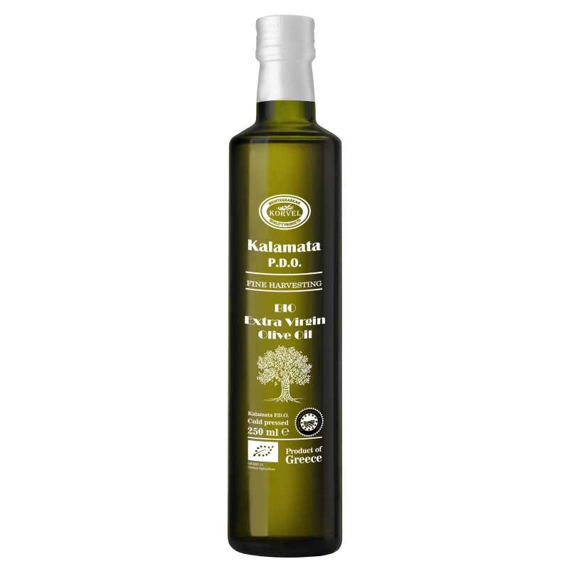 KORVEL MEDITERRANEAN QUALITY PRODUCTS>BIO īpaši neapstrādāta olīveļļa (bioloģiska)