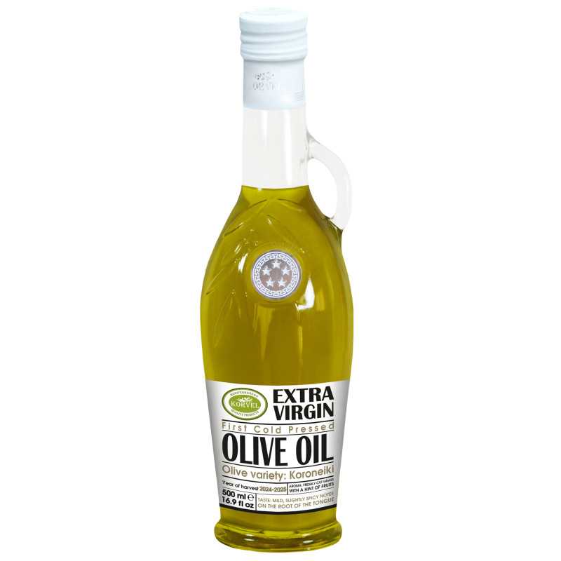 Aceite de oliva virgen extra griego Korvel: calidad superior y auténtico sabor mediterráneo