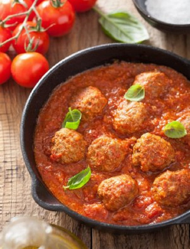 Meatballs in tomato sauce